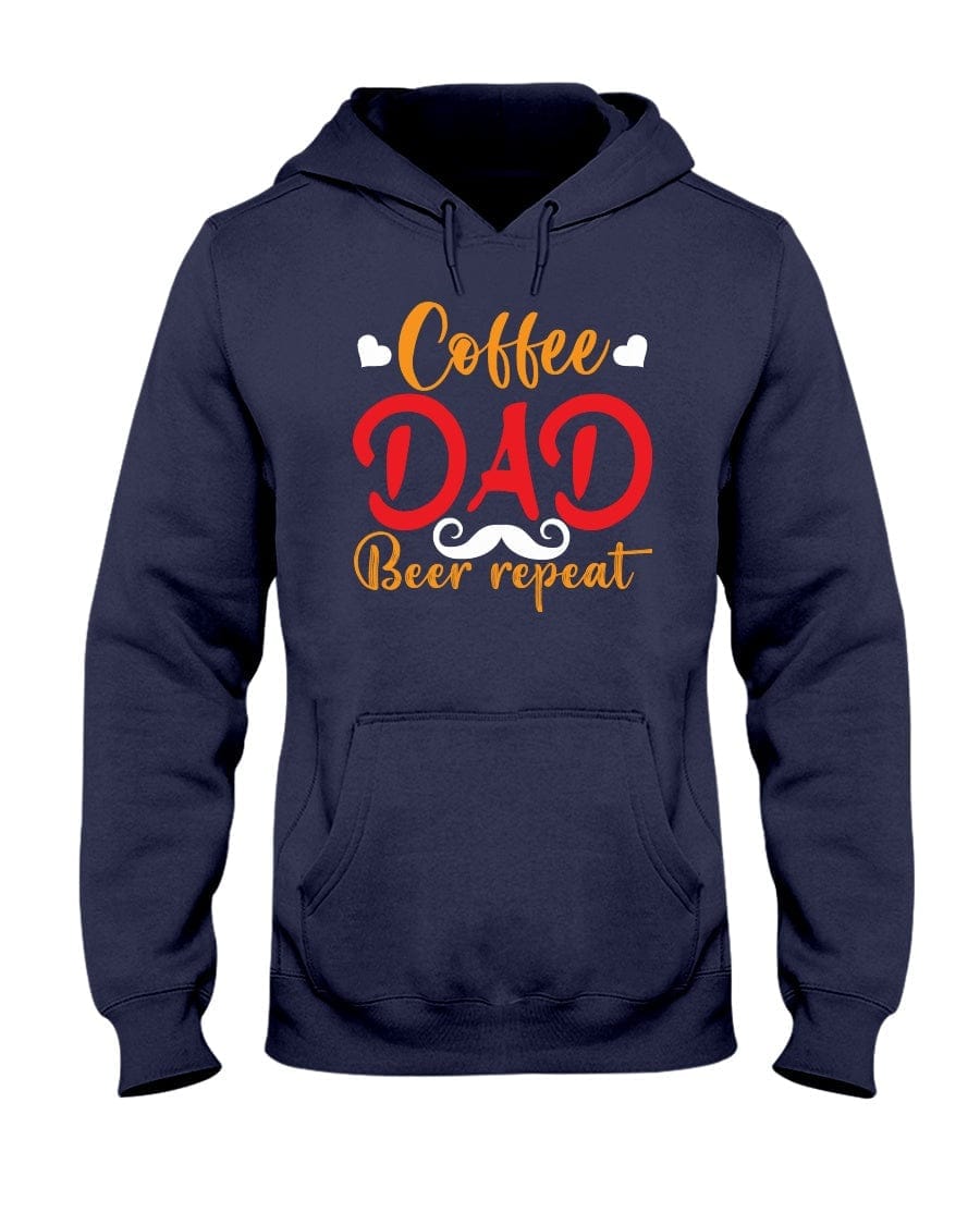 Coffee Dad Beer Repeat Apparel StayinPerfect