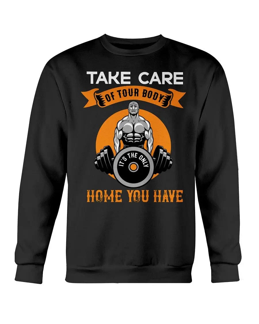 Hoodie - Take Care Of Your Body Apparel StayinPerfect