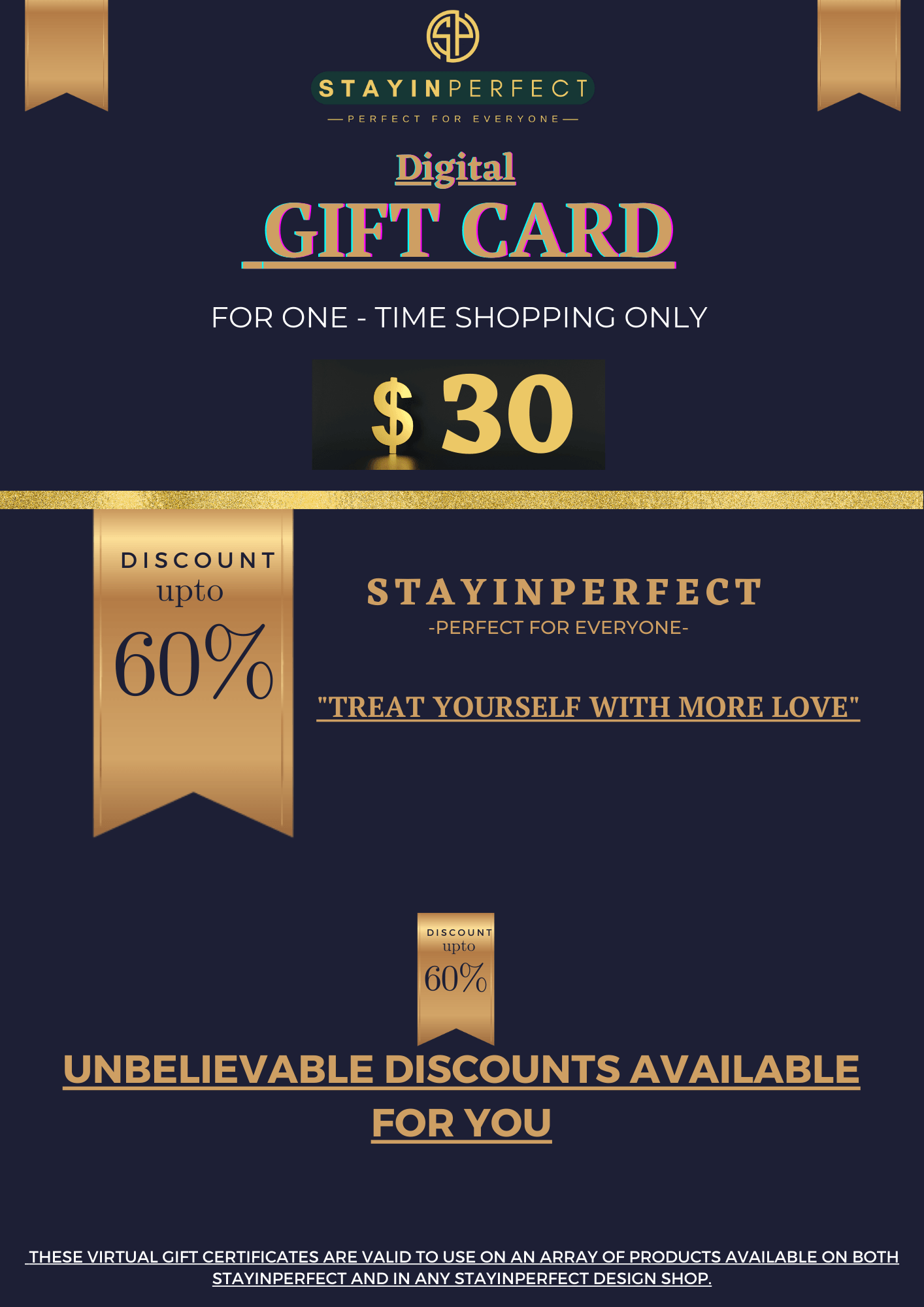 StayinPerfect Digital Gift Card