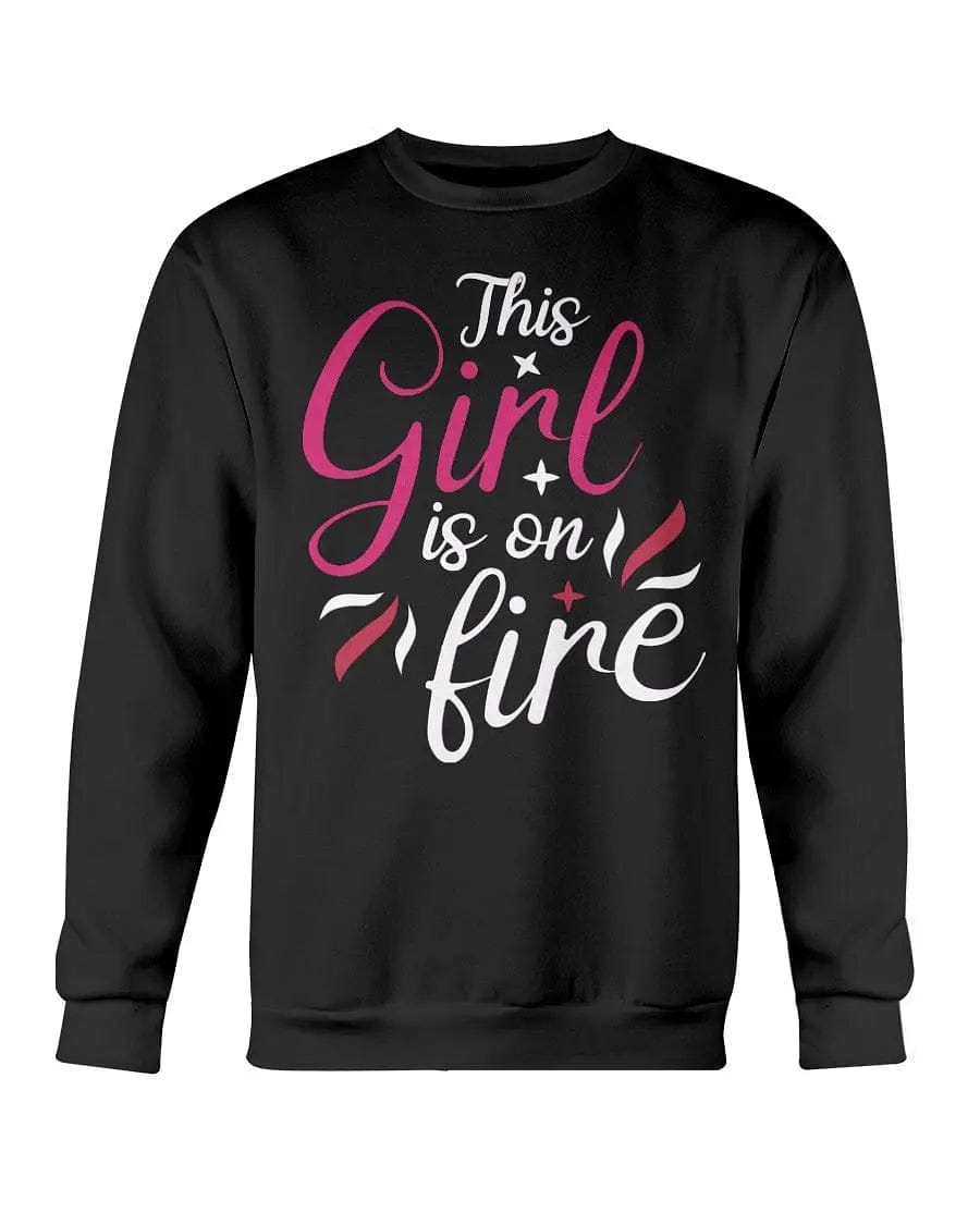 This Girl is on Fire Apparel StayinPerfect